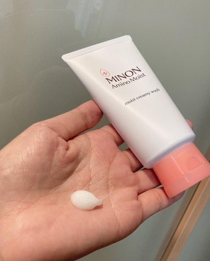 アミノモイスト モイストクリーミィ ウォッシュ/ミノン/洗顔フォームを使ったクチコミ(2枚目)