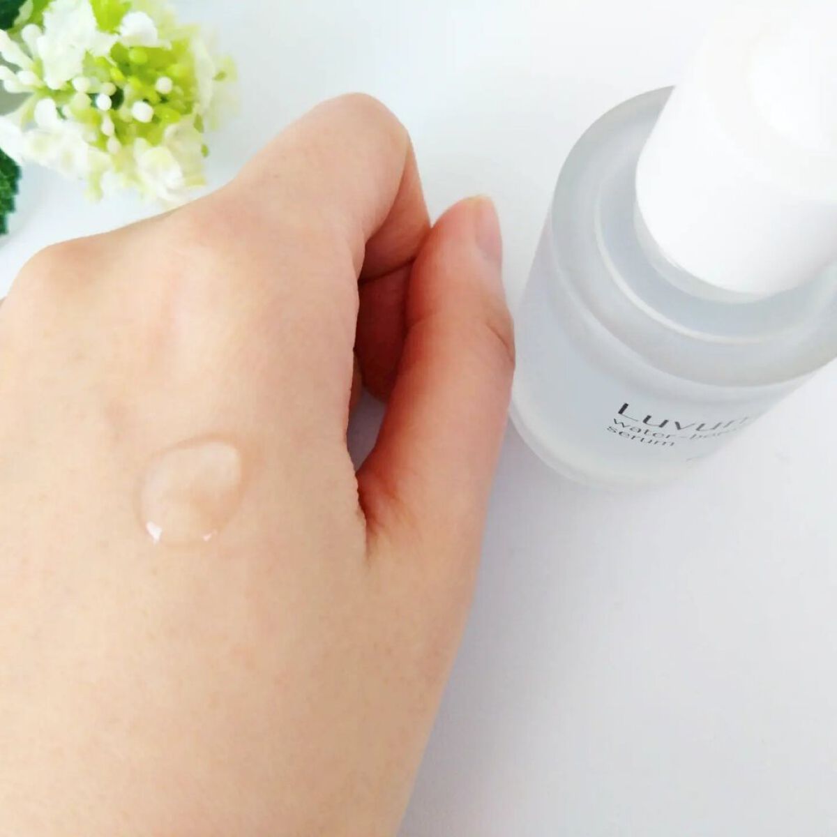 ナチュラルブランヒアルロニックセラム/Luvum/美容液を使ったクチコミ（2枚目）