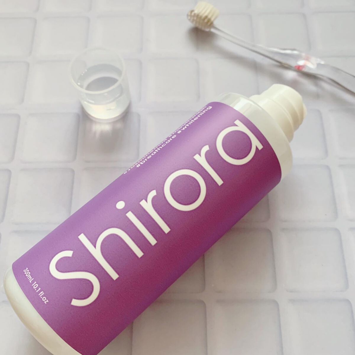 ホワイトニングデンタルリンス ジャスミンミント/Shirora/マウスウォッシュ・スプレーを使ったクチコミ（1枚目）