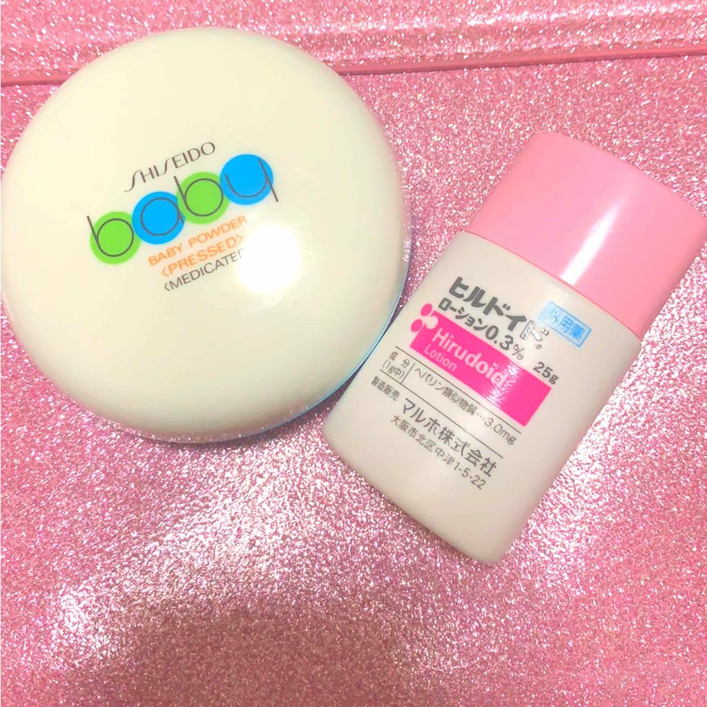 資生堂ベビーパウダー(プレスド)/ベビー/ボディパウダーを使ったクチコミ（1枚目）