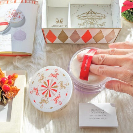 フェイスパウダーセット/ミキモト コスメティックス/メイクアップキットを使ったクチコミ(2枚目)