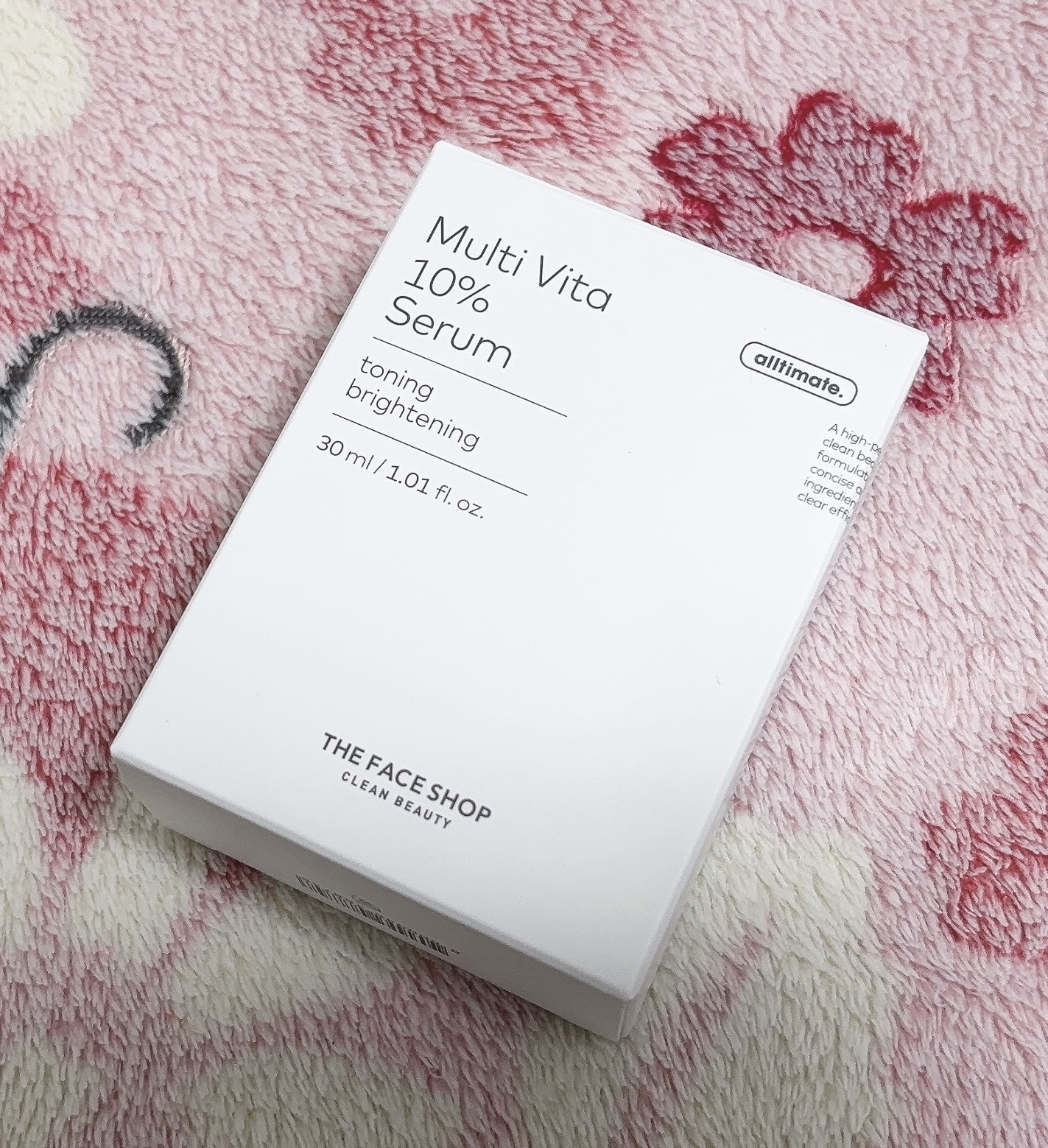 オールティメット マルチビタ10%セラム/THE FACE SHOP/美容液を使ったクチコミ（1枚目）