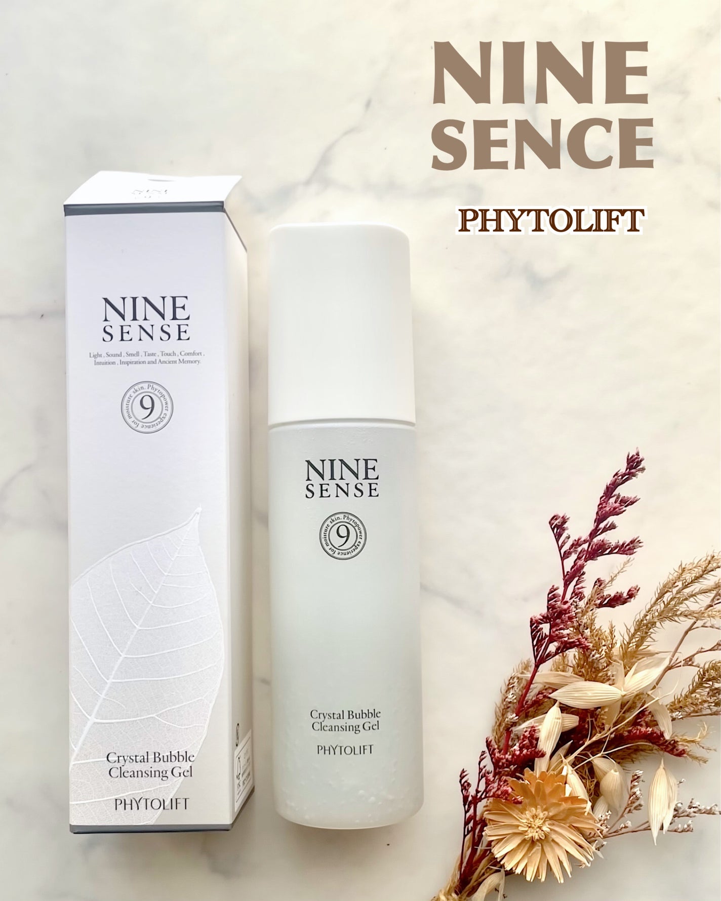 ナインセンス クリスタルバブルクレンジングジェル/NINE SENSE PHYTOLIFT/クレンジングジェルを使ったクチコミ(1枚目)