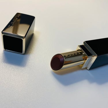 ルージュ ピュールクチュール ヴェルニ ウォーターグロウ No.203 リストリクテッド ピンク/YVES SAINT LAURENT BEAUTE/口紅を使ったクチコミ（3枚目）