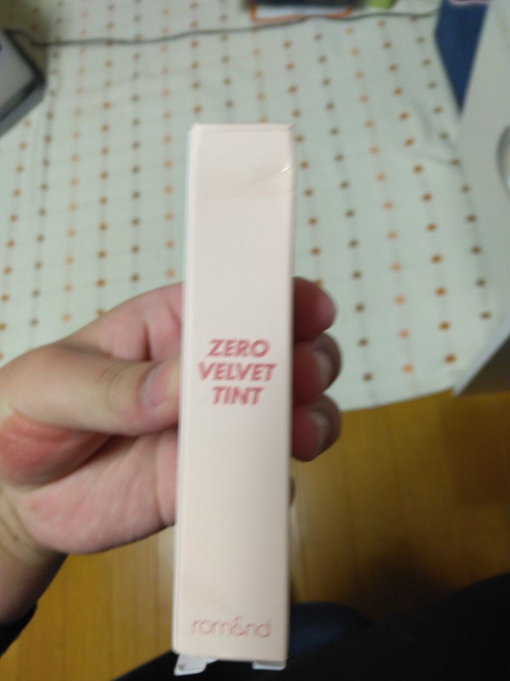 ゼロベルベットティント/rom&nd/リップティントを使ったクチコミ（3枚目）