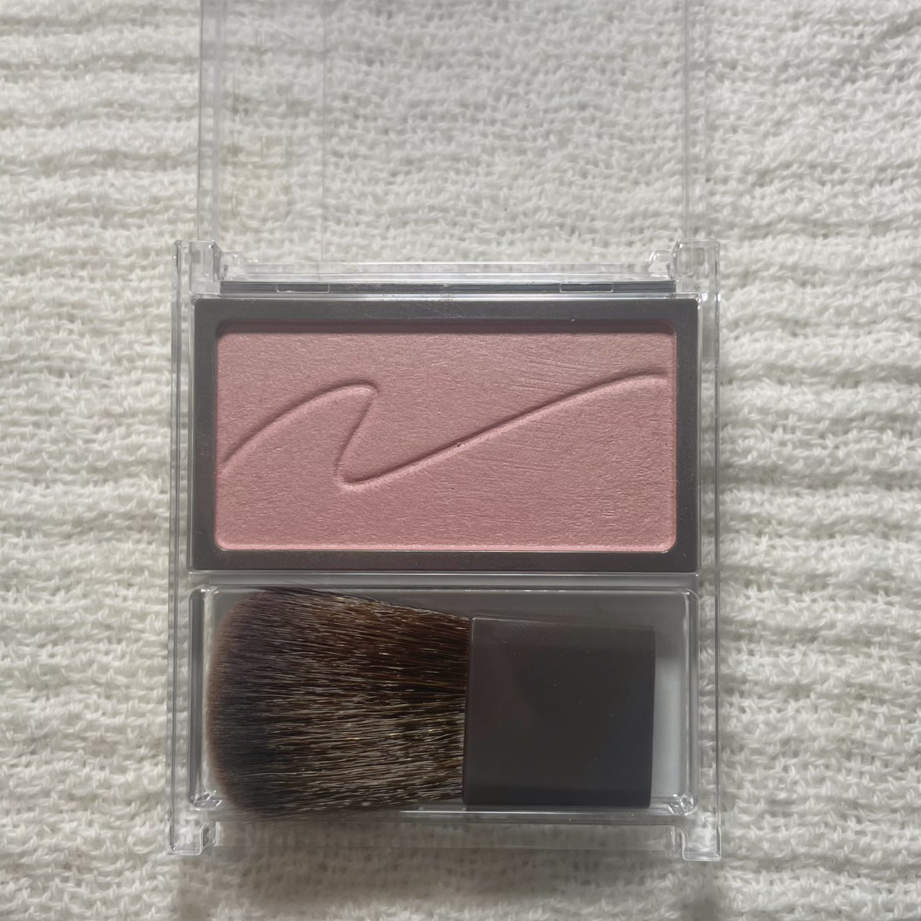 チークブラッシュ/CEZANNE/パウダーチークを使ったクチコミ（2枚目）