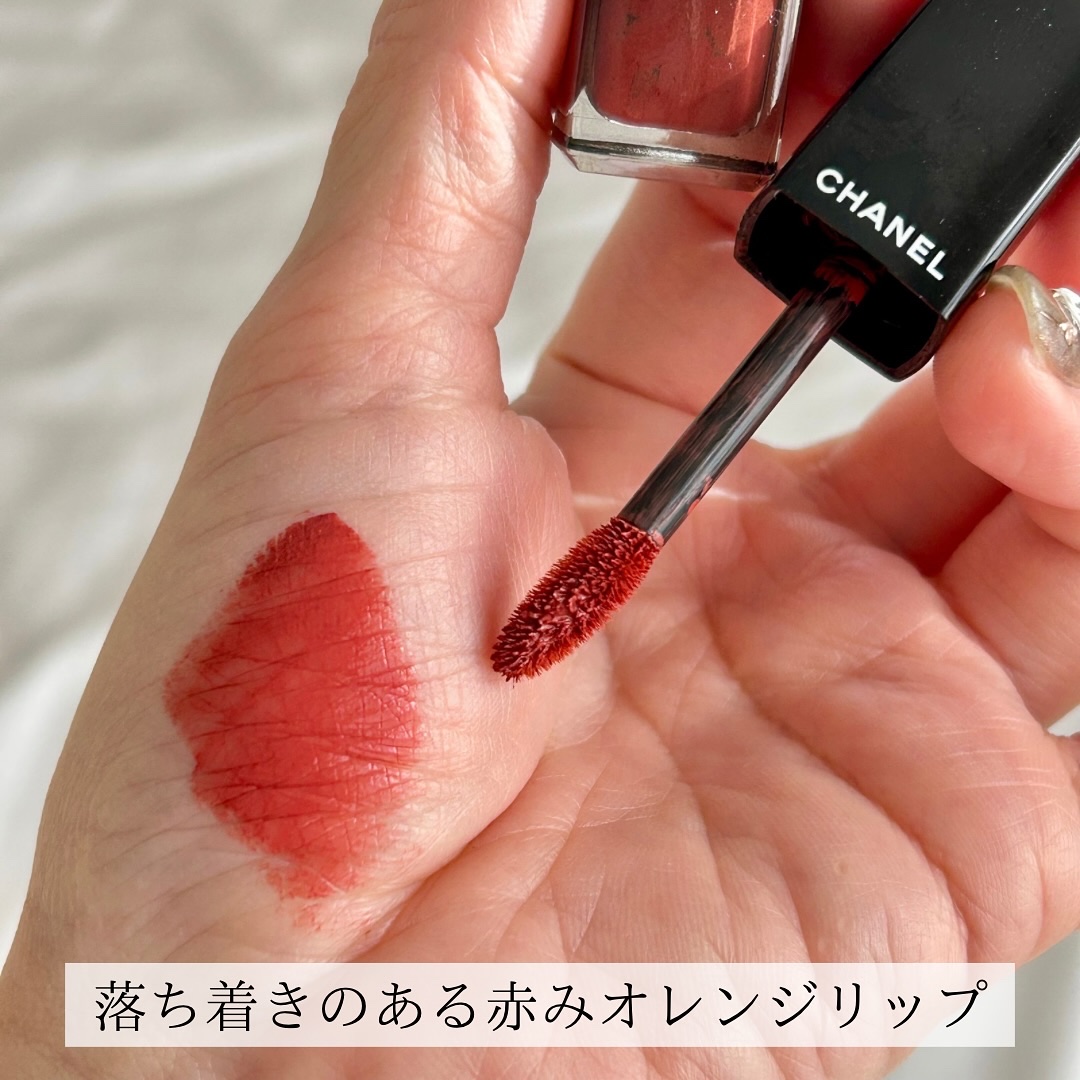 ルージュ アリュール ラック/CHANEL/口紅を使ったクチコミ（3枚目）
