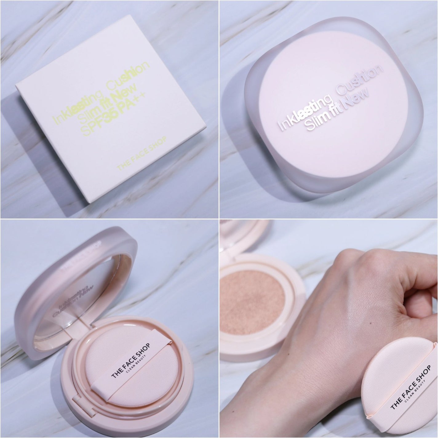 インクラスティングクッション/THE FACE SHOP/クッションファンデーションを使ったクチコミ(1枚目)