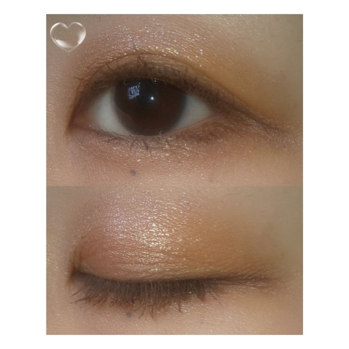 トゥインクルリキッドアイグリッター/VT/グリッターを使ったクチコミ（2枚目）