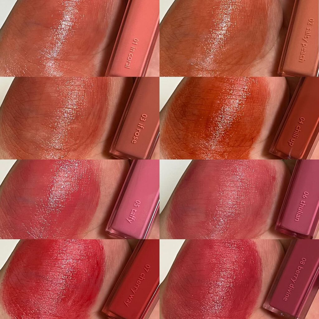 デュイフルウォーターティント/rom&nd/リップティントを使ったクチコミ（3枚目）