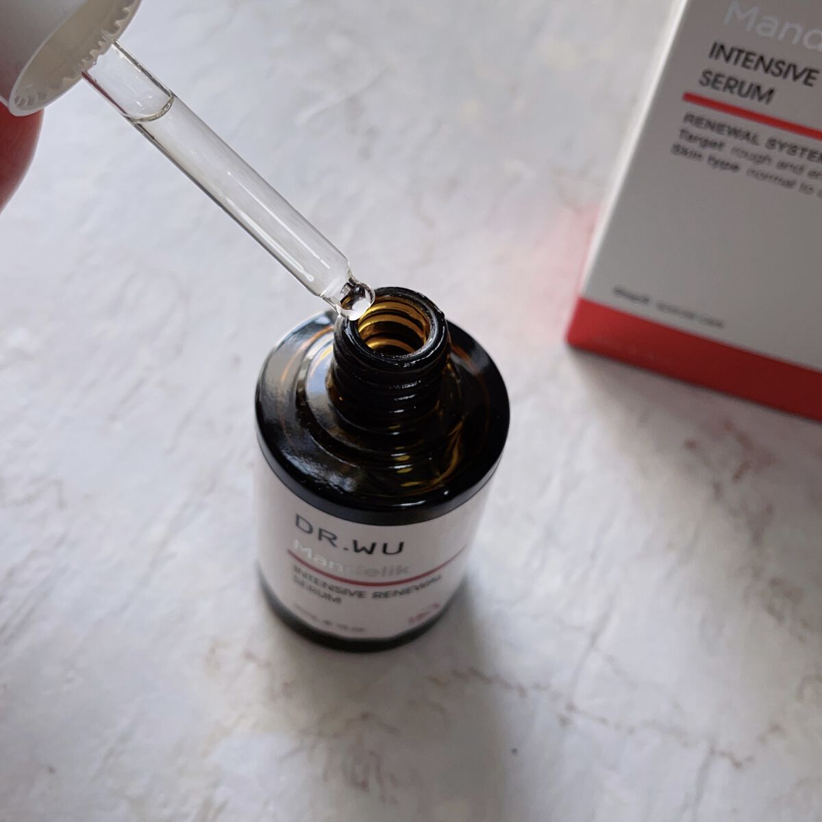 マンデリック インテンシブ 18%セラム 30ml【旧】/DR.WU/美容液を使ったクチコミ（2枚目）