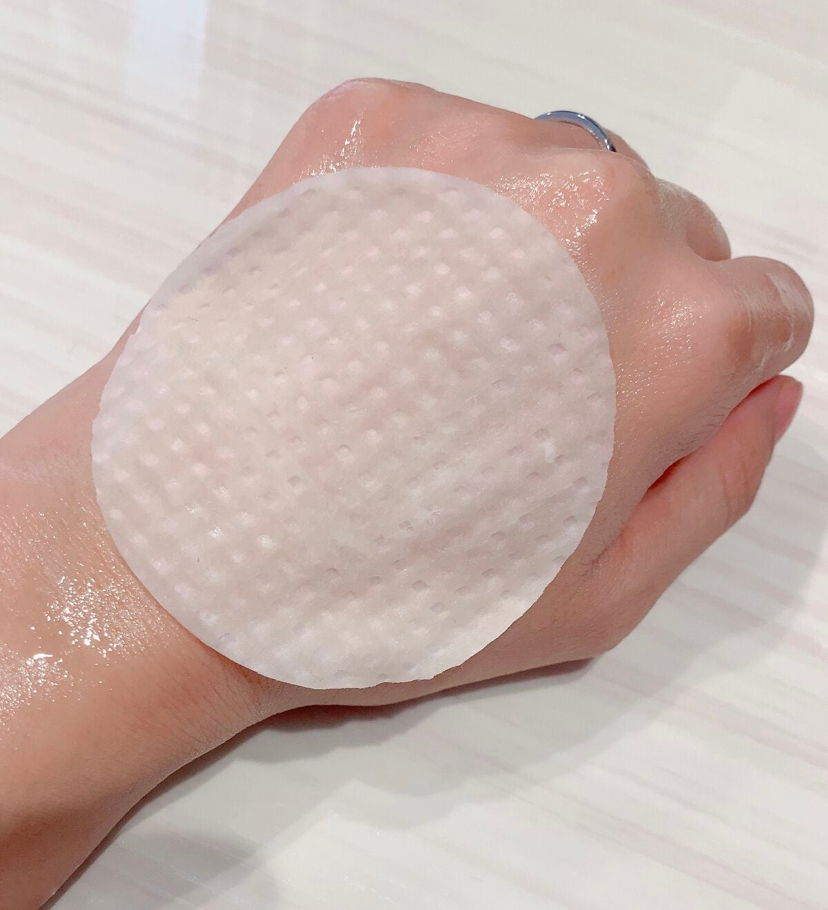 ビネガー コンブチャ ヴィーガン カーミングパッド/JUICE TO CLEANSE/トナーパッドを使ったクチコミ(7枚目)