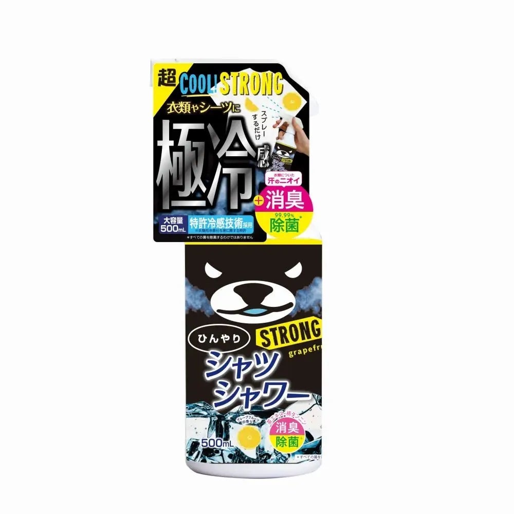 ひんやりシャツシャワー ストロング ミント&グレープフルーツの香り 500mL