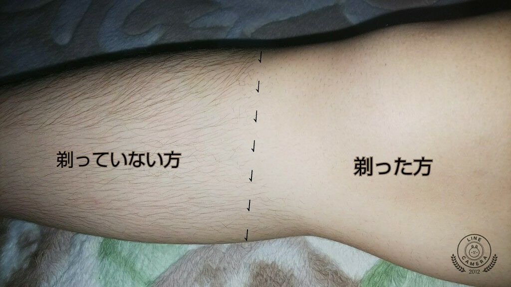 ナチュラルズ バスタイム除毛クリーム 敏感肌用/Veet/除毛クリームを使ったクチコミ(4枚目)