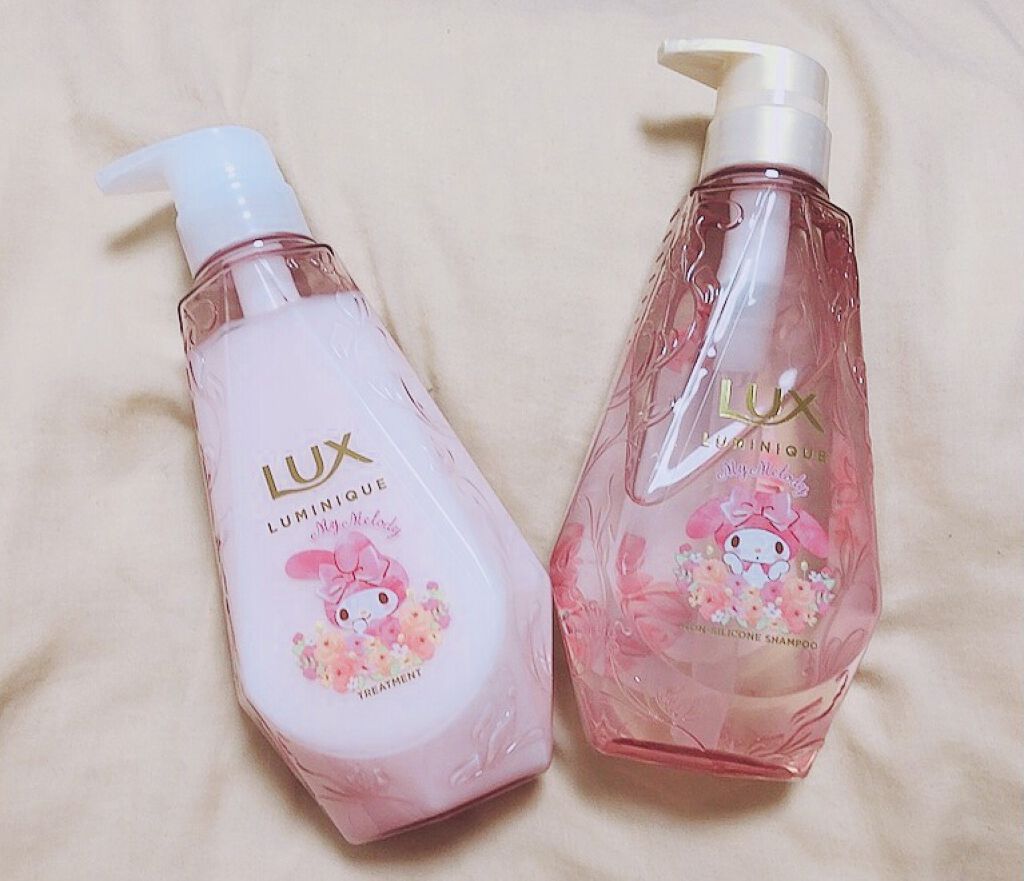 ルミニーク ハピネスブルーム サンリオコラボ ポンプペア/LUX/市販シャンプーを使ったクチコミ（1枚目）