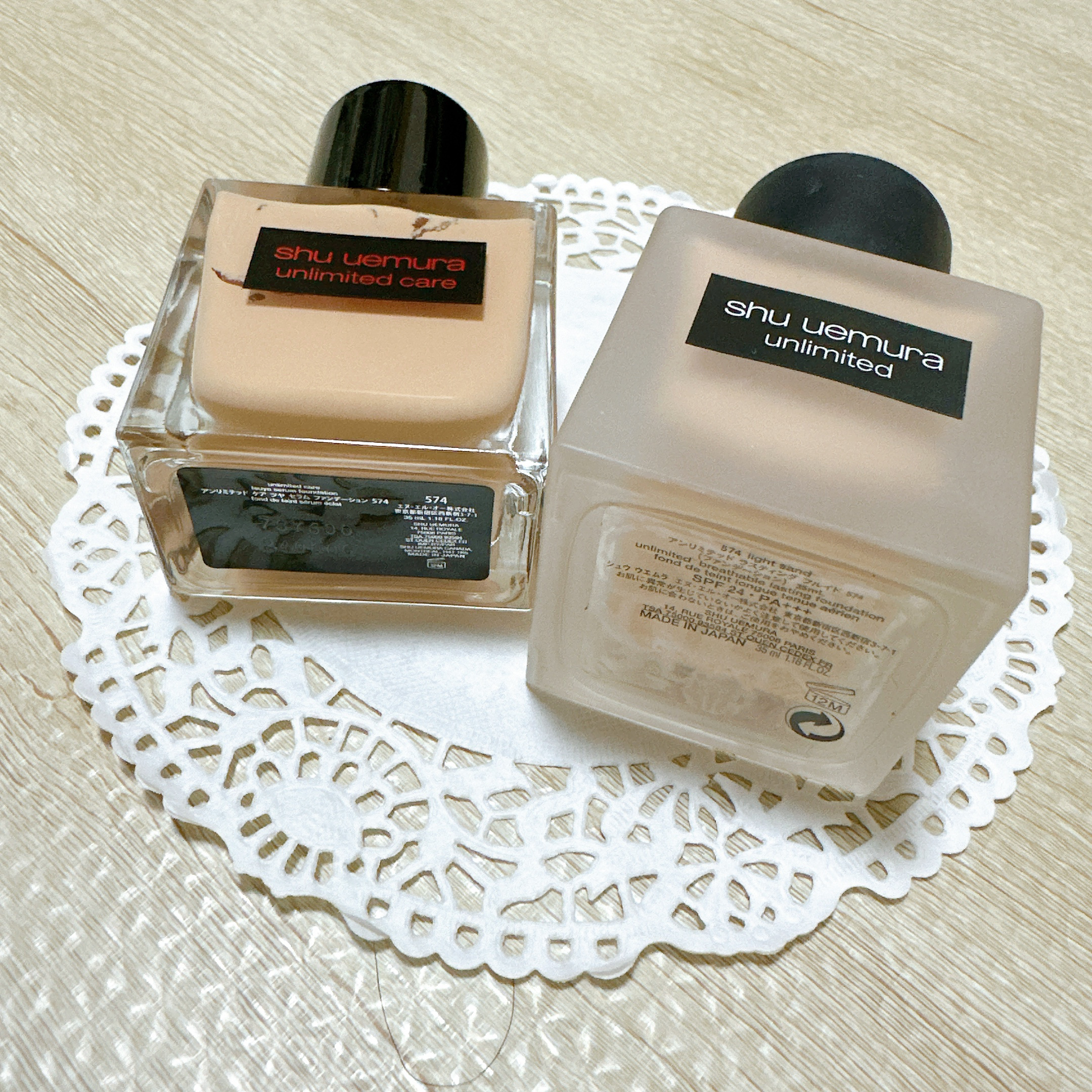 （旧）アンリミテッド ラスティング フルイド/shu uemura/リキッドファンデーションを使ったクチコミ（3枚目）
