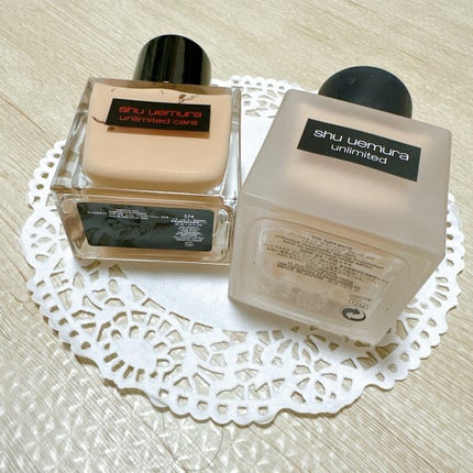 (旧)アンリミテッド ラスティング フルイド/shu uemura/リキッドファンデーションを使ったクチコミ(3枚目)