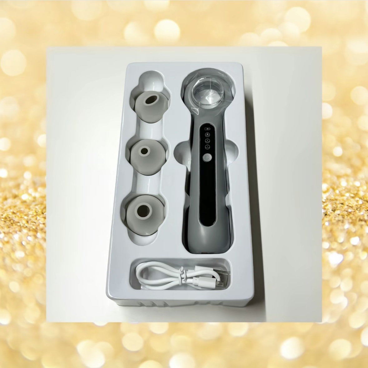 角栓クリーナー/3COINS/美顔器・マッサージを使ったクチコミ（3枚目）