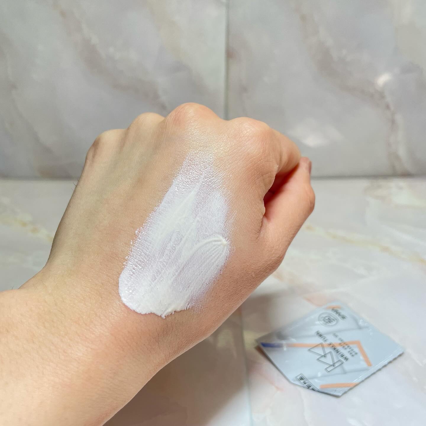 サナ リンクルターン 薬用デイケアプロテクションＵＶ/サナ　リンクルターン/日焼け止めクリームを使ったクチコミ（2枚目）