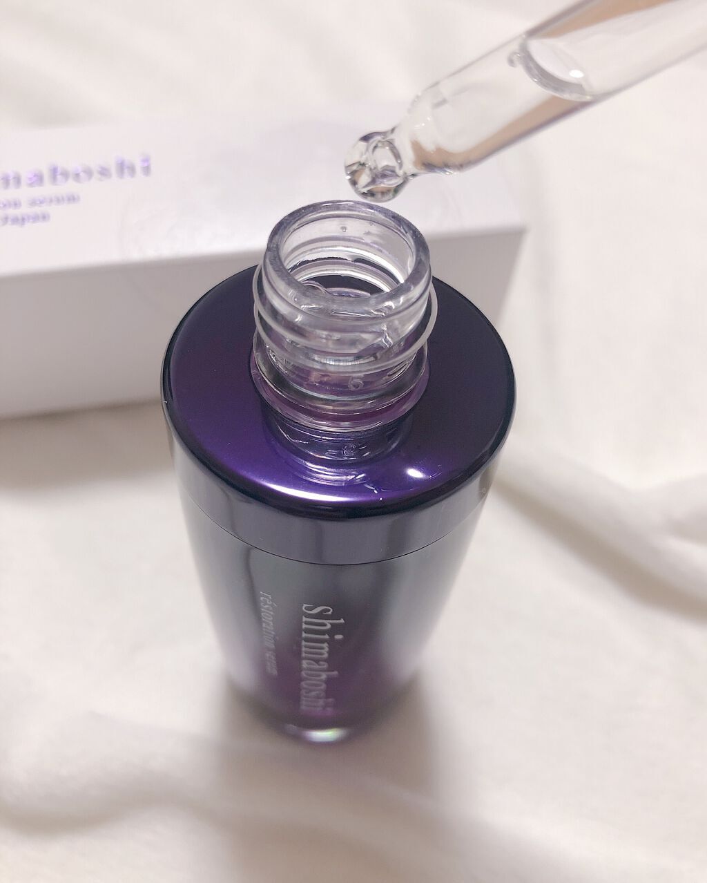 レストレーションセラム/shimaboshi/ブースター・導入液を使ったクチコミ（2枚目）