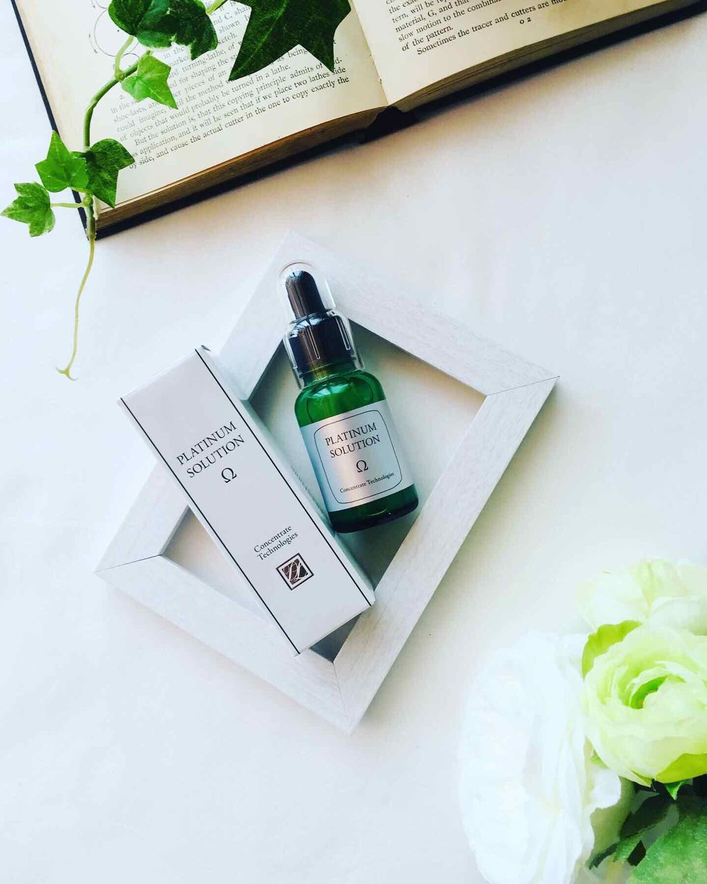 プラチナソリューション オメガ/プラチナソリューション/美容液を使ったクチコミ（1枚目）