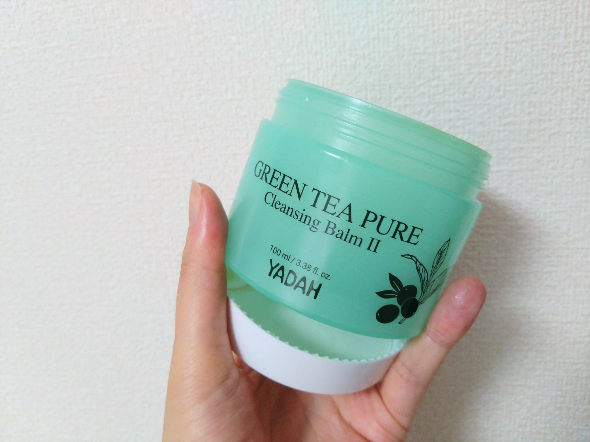 グリーンティーピュアクレンジングバームⅡ/YADAH/クレンジングバームを使ったクチコミ（1枚目）