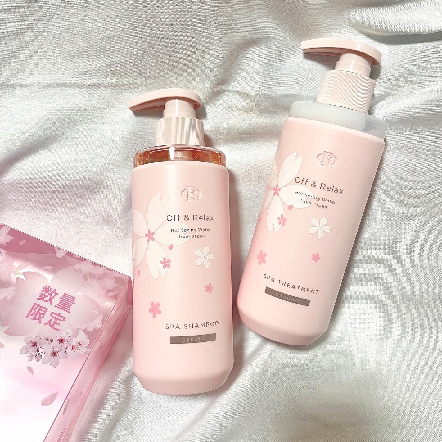 Off&Relax 桜限定セット/Off&Relax/市販シャンプーを使ったクチコミ(1枚目)