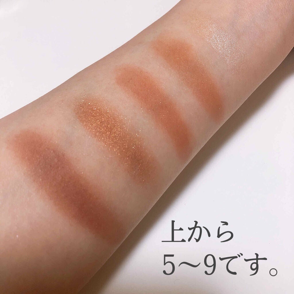 UR GLAM BLOOMING EYE COLOR PALETTE/U R GLAM/アイシャドウパレットを使ったクチコミ(4枚目)