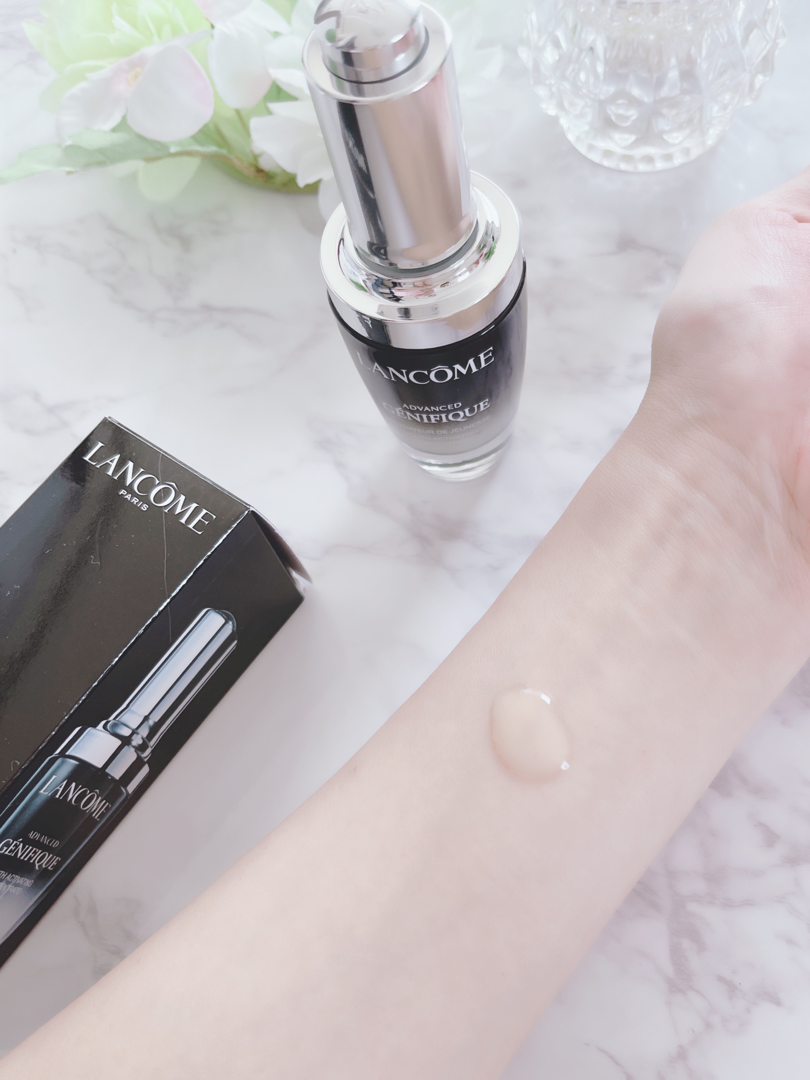 ジェニフィック アドバンスト N/LANCOME/美容液を使ったクチコミ（3枚目）