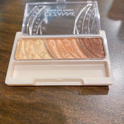 トーンアップアイシャドウ/CEZANNE/アイシャドウパレットを使ったクチコミ(1枚目)