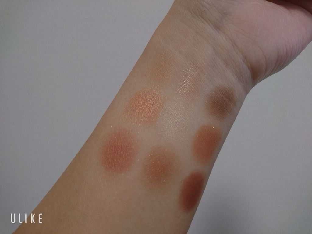 UR GLAM　BLOOMING EYE COLOR PALETTE/U R GLAM/アイシャドウパレットを使ったクチコミ（3枚目）