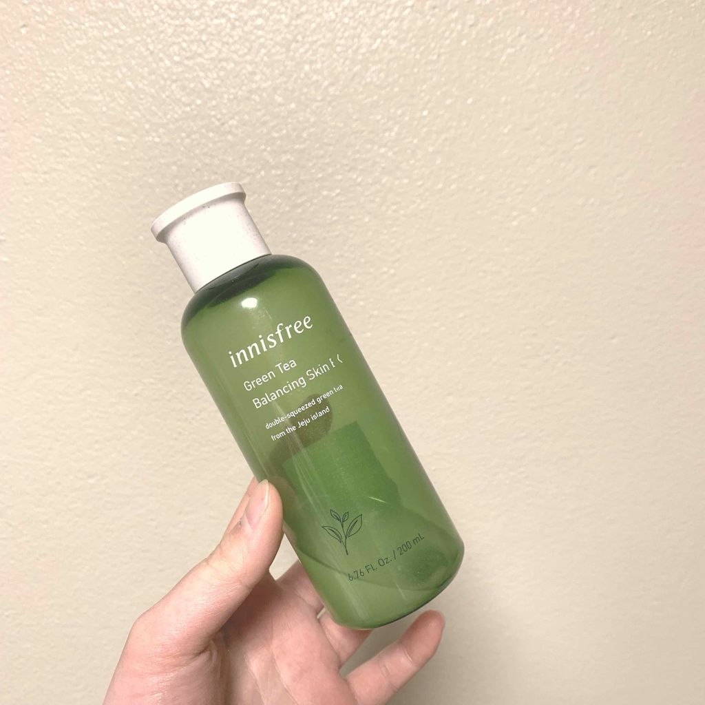 グリーンティー バランシングスキン/innisfree/化粧水を使ったクチコミ（1枚目）