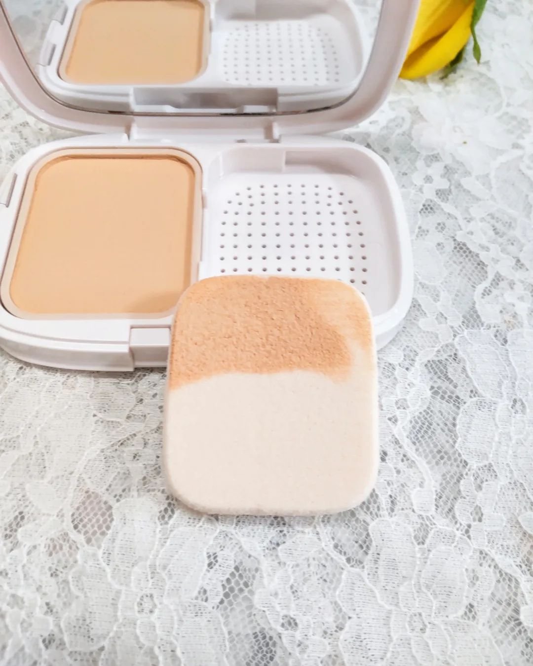 パウダーファンデーション/media luxe/パウダーファンデーションを使ったクチコミ（3枚目）