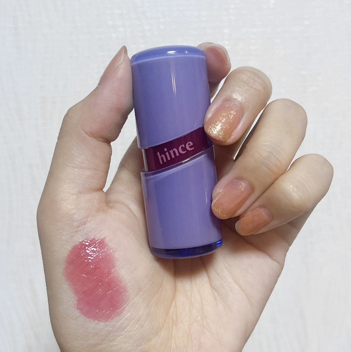 ロウグロウジェルティント R010 ロウ・チェリー/hince/リップティントを使ったクチコミ（1枚目）