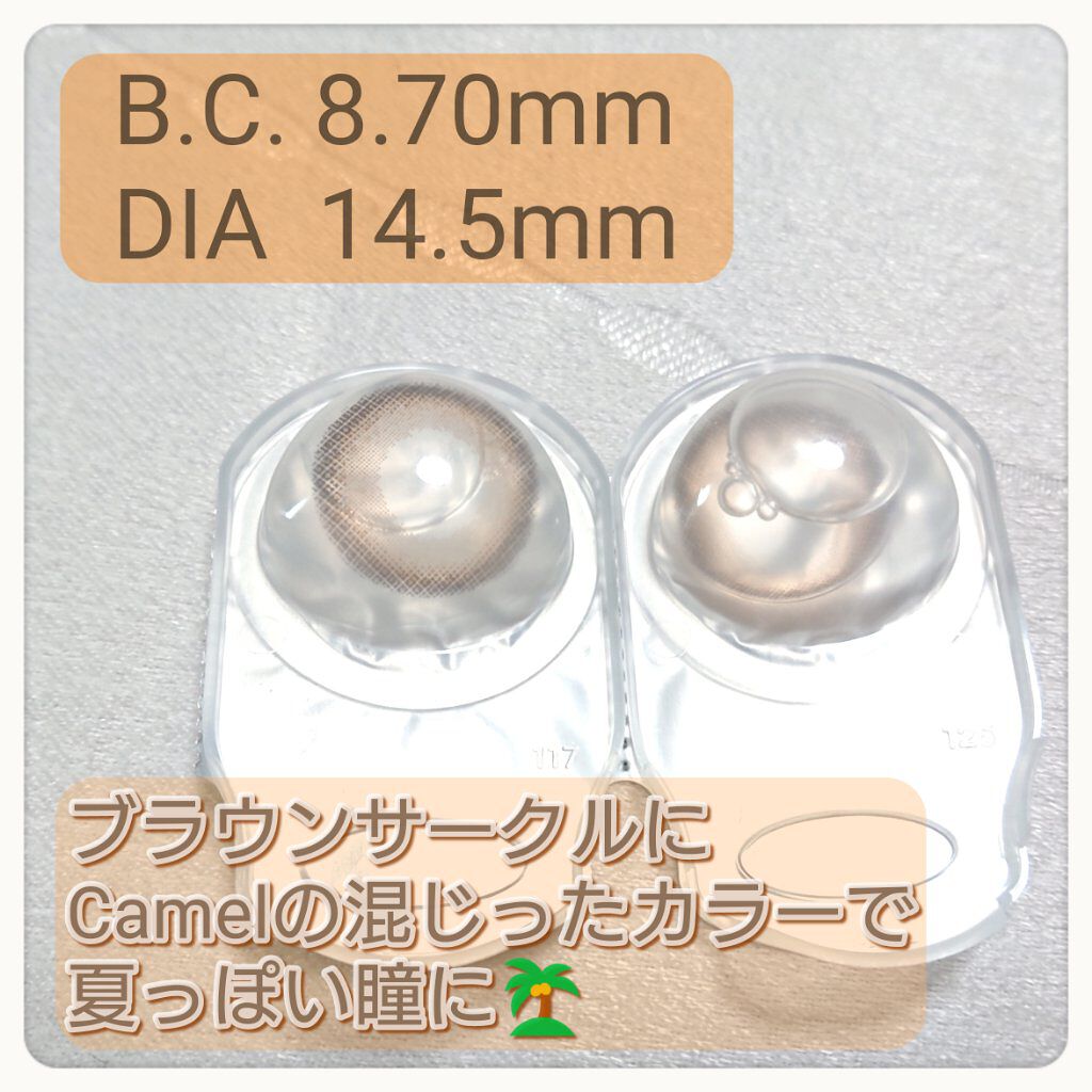 エバーカラーワンデー ナチュラル/エバーカラー/ワンデー（１DAY）カラコンを使ったクチコミ（2枚目）