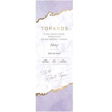 TOPARDS 1day/TOPARDS/ワンデー（１DAY）カラコンを使ったクチコミ（2枚目）