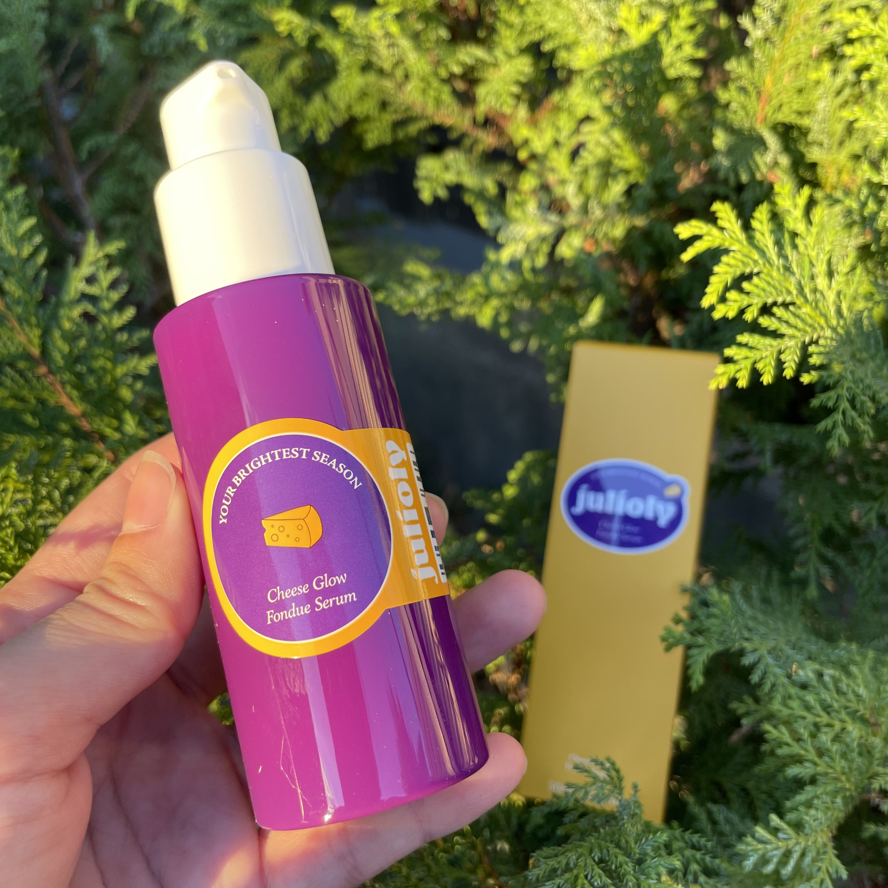 チーズフォンデュうるツヤセラム/Julioly/美容液を使ったクチコミ（1枚目）