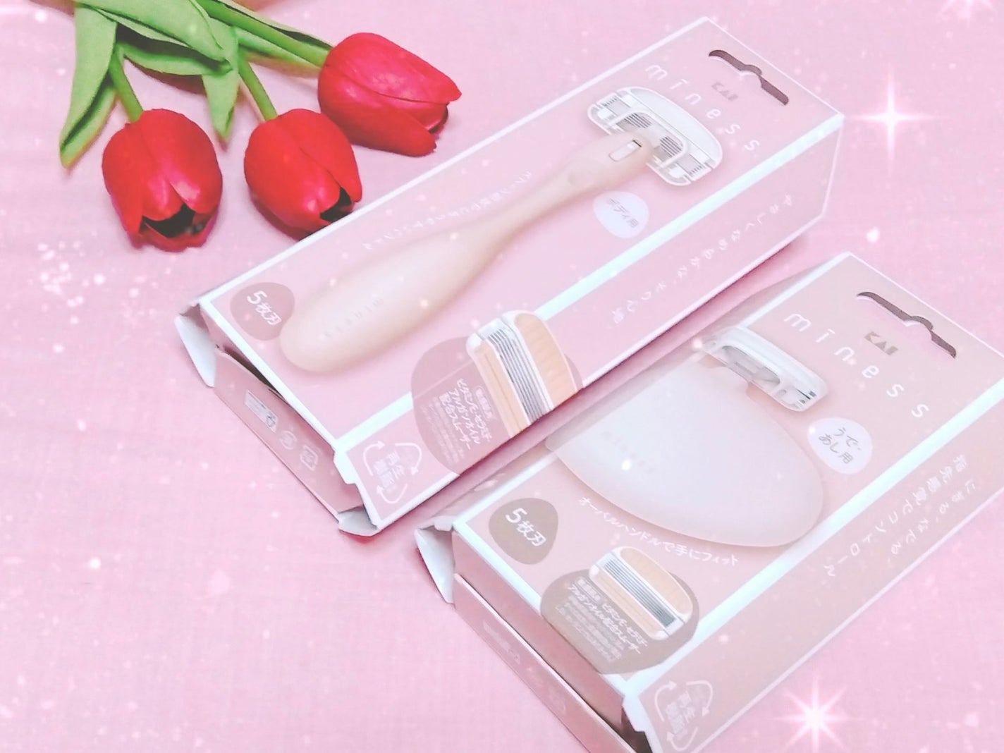 miness ボディ用カミソリ 替刃2個付/貝印/シェーバーを使ったクチコミ(1枚目)