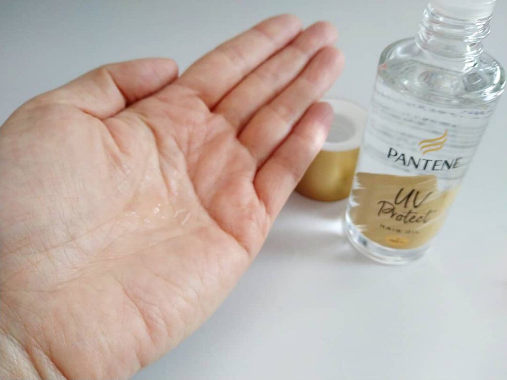 UVカット ヘアオイル/パンテーン/ヘアオイルを使ったクチコミ（3枚目）