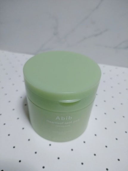 ドクダミカーミングタッチスポットパッド/Abib /トナーパッドを使ったクチコミ(1枚目)