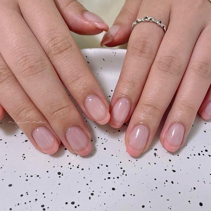 #春ネイル,#フレンチネイルのネイルデザイン