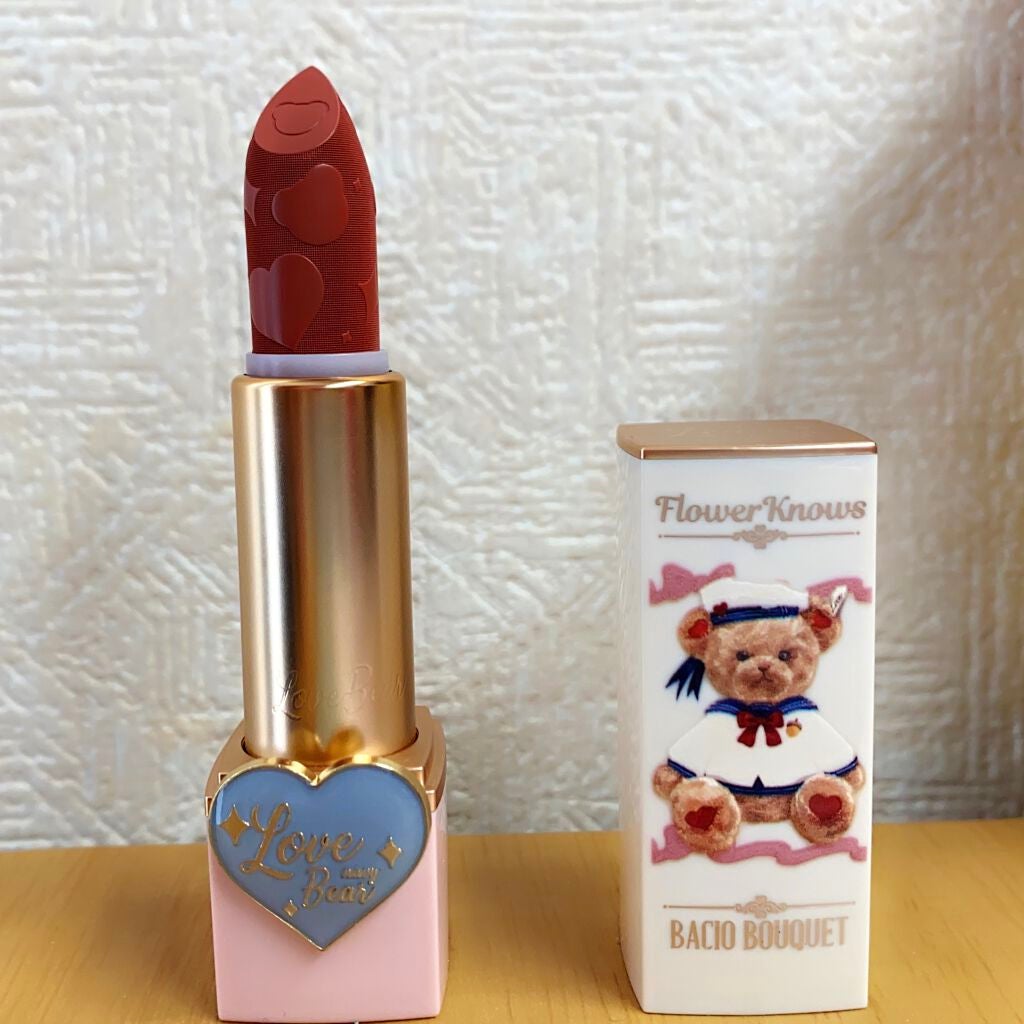 Love Bear リップスティック ツヤタイプ/FlowerKnows/口紅を使ったクチコミ(3枚目)