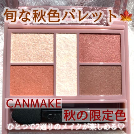 パーフェクトスタイリストアイズ/キャンメイク/アイシャドウパレットを使ったクチコミ(1枚目)