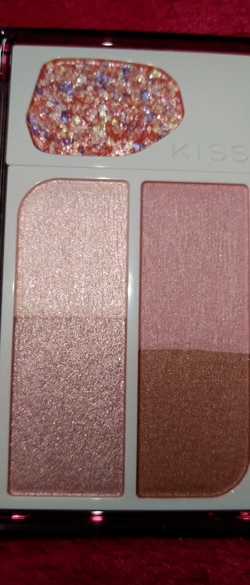 カクテルデイズ 03 ピンキーデライト/KiSS/アイシャドウパレットを使ったクチコミ（1枚目）