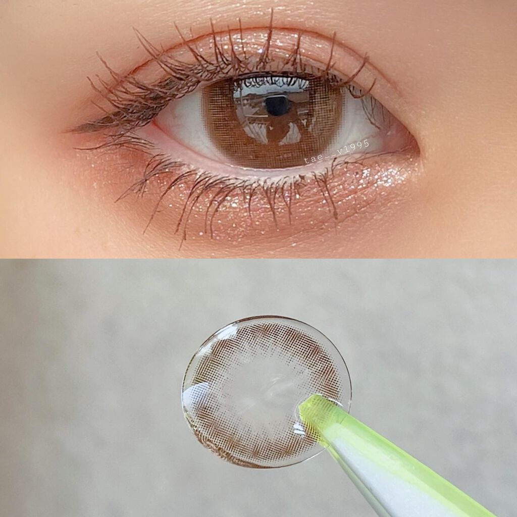 Falling (フォーリング) ブラウン/OLENS/カラーコンタクトレンズを使ったクチコミ（3枚目）