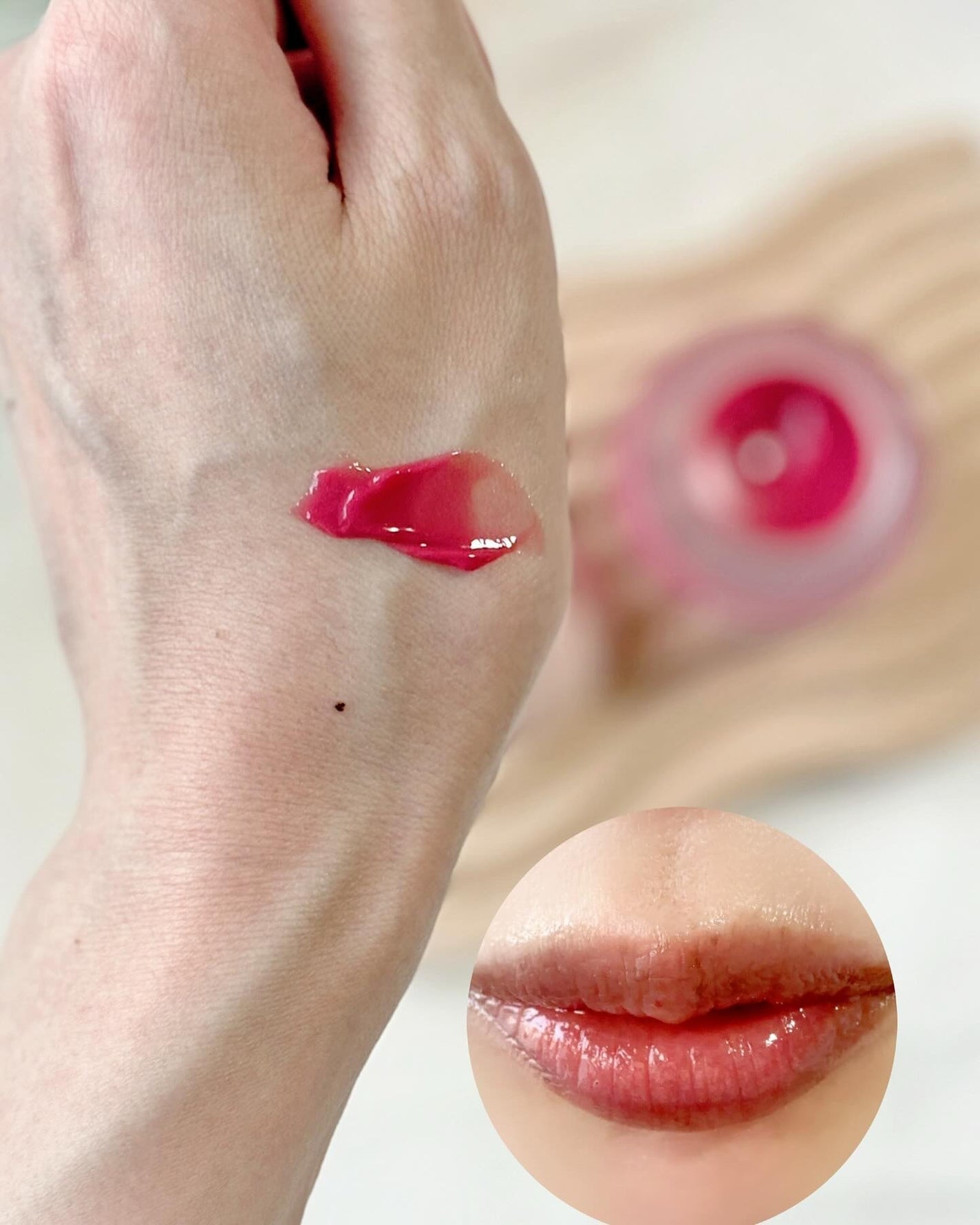 チャビもちゼリーパウパウリップマスク/Dinto/リップマスクを使ったクチコミ(5枚目)