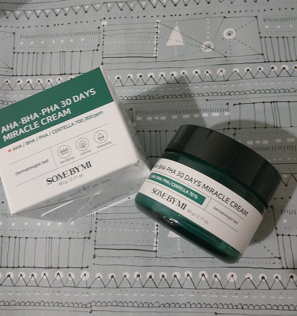 AHA·BHA·PHA 30デイズミラクルクリーム/SOME BY MI/フェイスクリームを使ったクチコミ(1枚目)