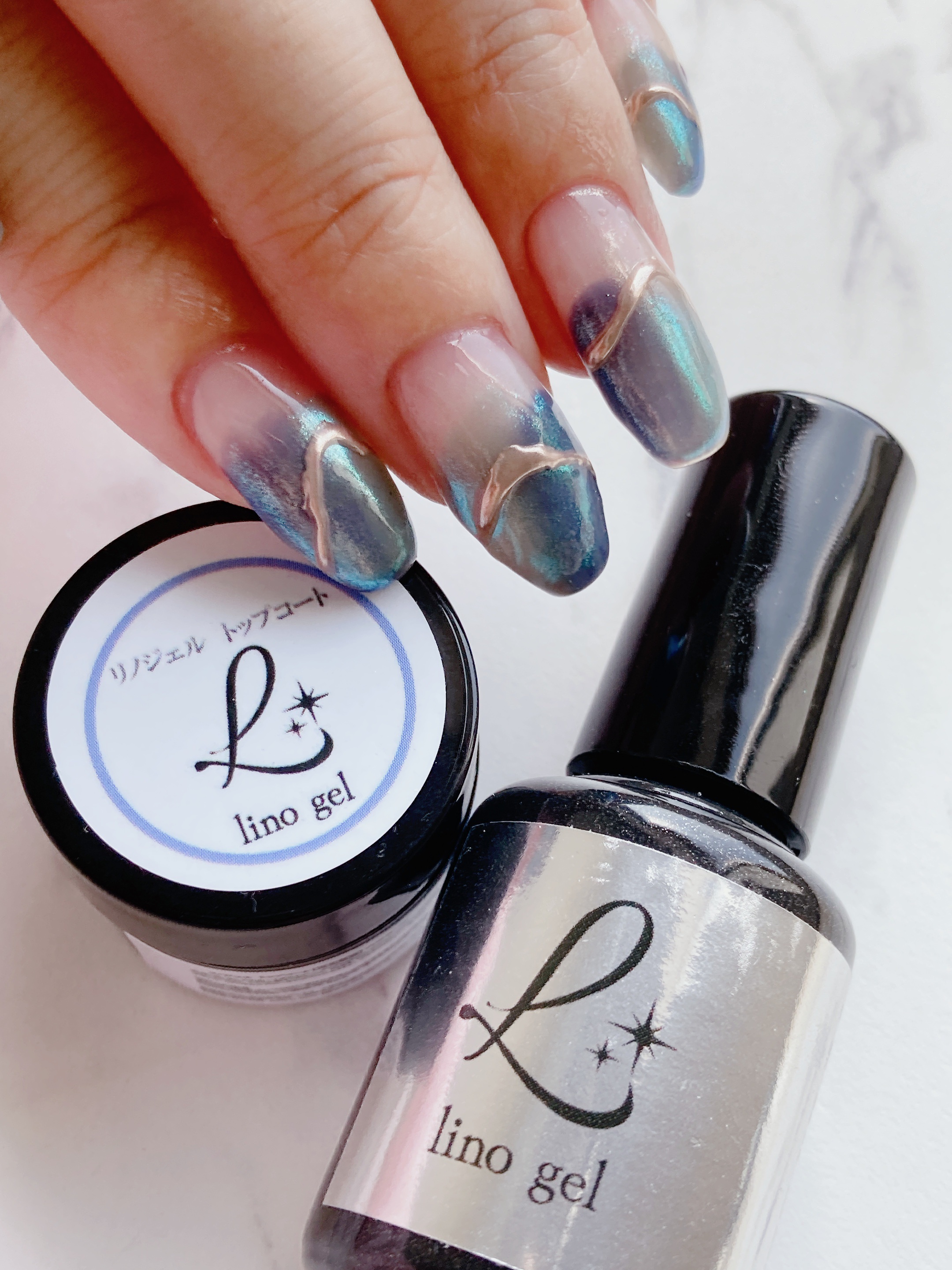 LinoGel トップコート/LinoGel/ジェルネイルを使ったクチコミ（1枚目）