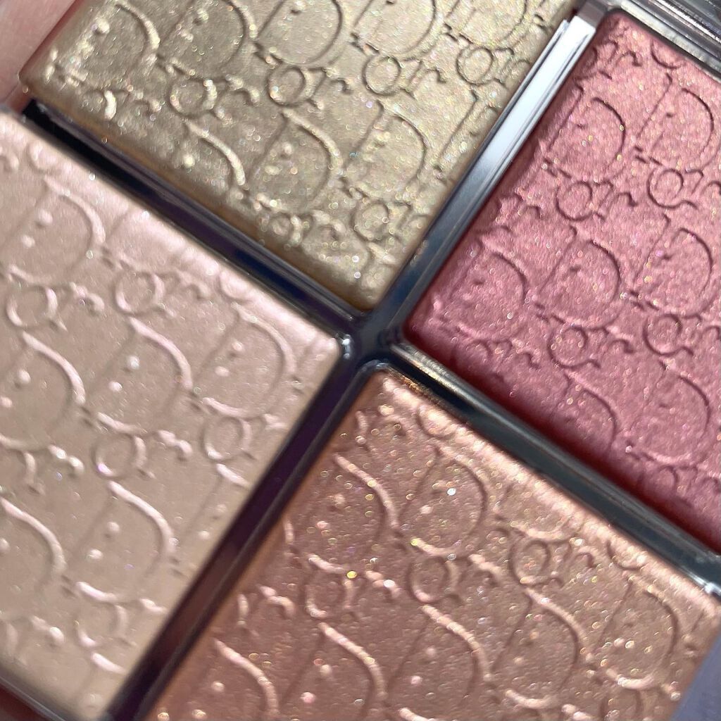 ディオール バックステージ フェイス グロウ パレット/Dior/ハイライトを使ったクチコミ（3枚目）