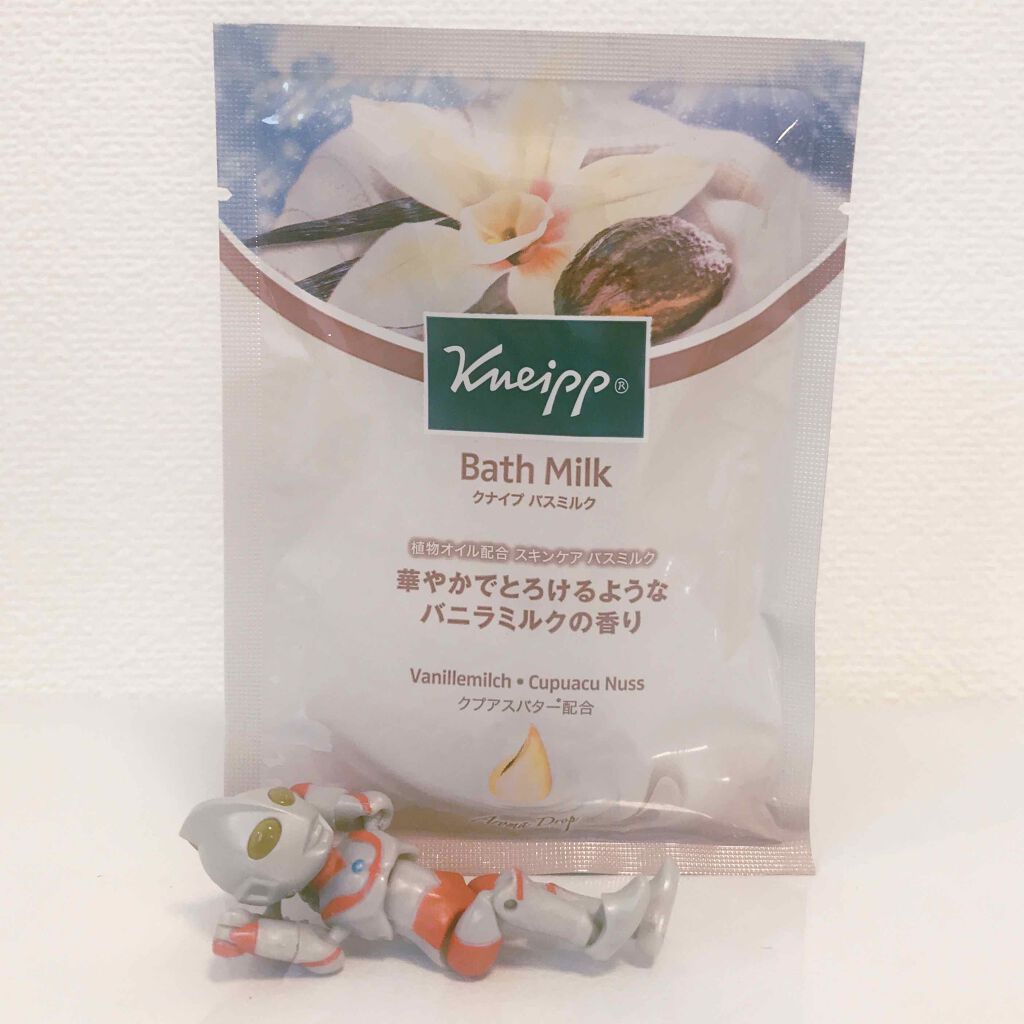 クナイプ バスミルク バニラミルクの香り/クナイプ/入浴剤を使ったクチコミ(1枚目)